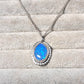 Blue sparkle pendant