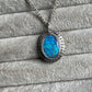 Blue sparkle pendant