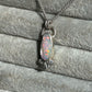 Rainbow crystal opal pendant