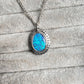 Blue sparkle pendant