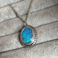 Blue sparkle pendant