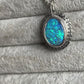 Blue sparkle pendant