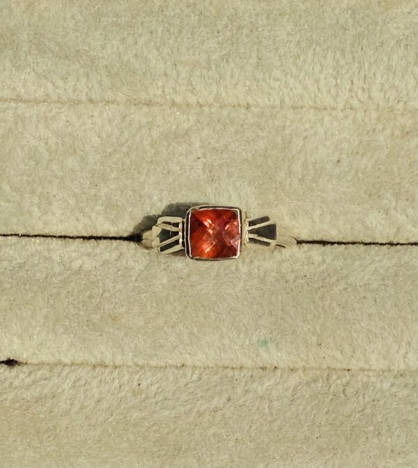 Sunstone deco ring